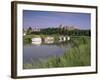 River Arun and Castle, Arundel, West Sussex, England, United Kingdom-John Miller-Framed Photographic Print