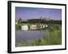 River Arun and Castle, Arundel, West Sussex, England, United Kingdom-John Miller-Framed Photographic Print