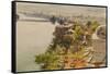 River at Bhainnsrorgarh-Tim Scott Bolton-Framed Stretched Canvas