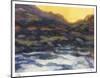 River at Dusk-Carl Stieger-Mounted Limited Edition