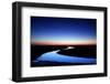 River at Sunrise, Hallig Hooge, Germany, April 2009-Novák-Framed Photographic Print