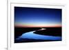 River at Sunrise, Hallig Hooge, Germany, April 2009-Novák-Framed Photographic Print