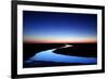 River at Sunrise, Hallig Hooge, Germany, April 2009-Novák-Framed Photographic Print