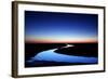 River at Sunrise, Hallig Hooge, Germany, April 2009-Novák-Framed Photographic Print