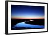 River at Sunrise, Hallig Hooge, Germany, April 2009-Novák-Framed Photographic Print