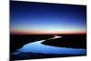 River at Sunrise, Hallig Hooge, Germany, April 2009-Novák-Mounted Photographic Print