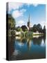 River Avon and Holy Trinity Church-null-Stretched Canvas