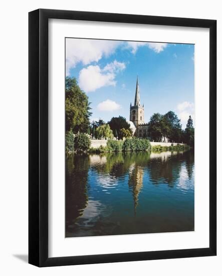 River Avon and Holy Trinity Church-null-Framed Giclee Print