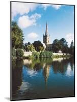 River Avon and Holy Trinity Church-null-Mounted Giclee Print