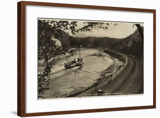 River Avon and Portway, Bristol-null-Framed Photographic Print