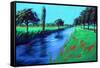 River Avon-Paul Powis-Framed Stretched Canvas