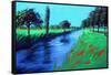 River Avon-Paul Powis-Framed Stretched Canvas