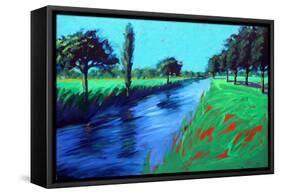 River Avon-Paul Powis-Framed Stretched Canvas