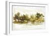 River Bank Bend-Art Licensing Studio-Framed Giclee Print