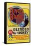 River Bank Blended Whiskey-null-Framed Stretched Canvas