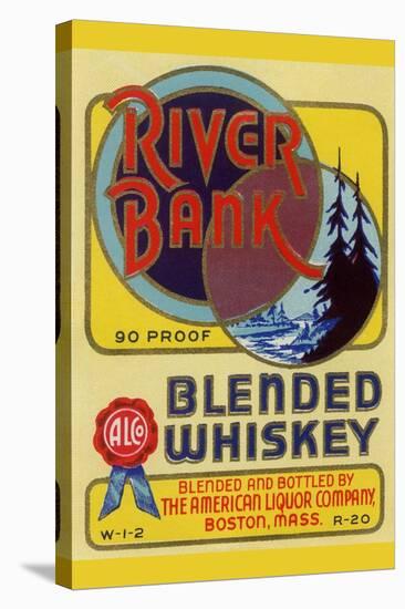 River Bank Blended Whiskey-null-Stretched Canvas