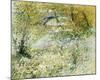 River Bank in Springtime Banks of the Seine with the Pont de Clichy in the Spring-Vincent Van Gogh-Mounted Art Print