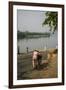 River Bank of Perfume River, Hue, Thua Thien Hue Province, Vietnam, Indochina, Southeast Asia, Asia-Nathalie Cuvelier-Framed Photographic Print