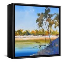 River Bank-Craig Trewin Penny-Framed Stretched Canvas