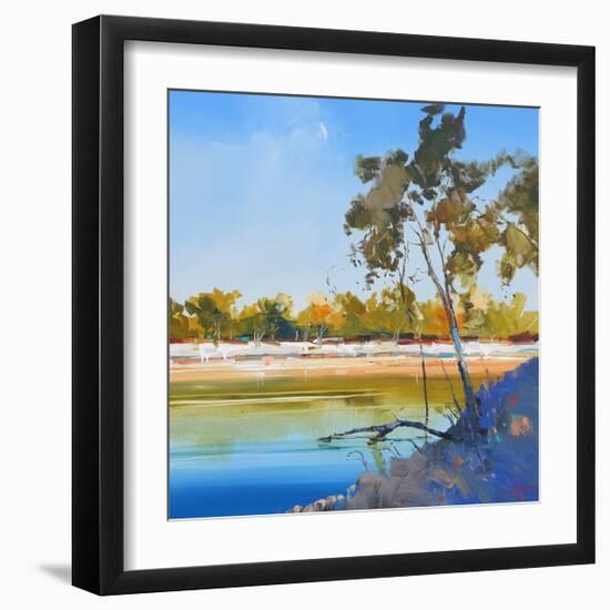 River Bank-Craig Trewin Penny-Framed Art Print