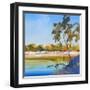 River Bank-Craig Trewin Penny-Framed Art Print