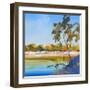 River Bank-Craig Trewin Penny-Framed Art Print