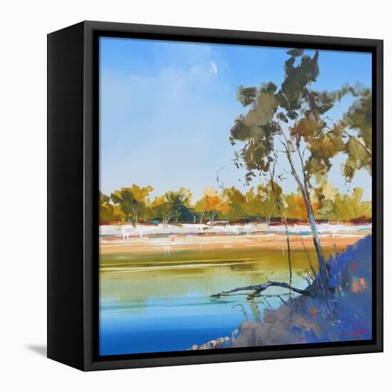 River Bank-Craig Trewin Penny-Framed Stretched Canvas