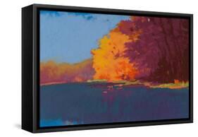 River Bank-Mike Kelly-Framed Stretched Canvas