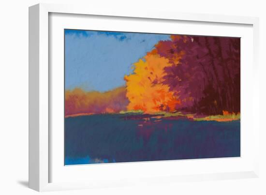 River Bank-Mike Kelly-Framed Art Print