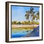 River Bank-Craig Trewin Penny-Framed Art Print