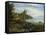 River Bank-Jan Brueghel-Framed Stretched Canvas