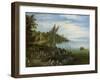 River Bank-Jan Brueghel-Framed Art Print