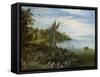 River Bank-Jan Brueghel-Framed Stretched Canvas