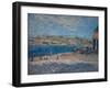 River Banks at Saint-Mammès, 1884 (Oil on Canvas)-Alfred Sisley-Framed Giclee Print