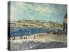 River Banks at Saint-Mammes, 1884-Alfred Sisley-Stretched Canvas