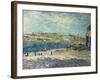 River Banks at Saint-Mammes, 1884-Alfred Sisley-Framed Giclee Print