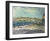 River Banks at Saint-Mammes, 1884-Alfred Sisley-Framed Giclee Print