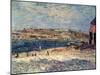 River Banks at Saint-Mammès, 1884-Alfred Sisley-Mounted Giclee Print