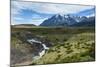 River before the Torres Del Paine National Park, Patagonia, Chile, South America-Michael Runkel-Mounted Photographic Print