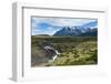 River before the Torres Del Paine National Park, Patagonia, Chile, South America-Michael Runkel-Framed Photographic Print