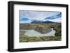 River Bend before the Torres Del Paine National Park, Patagonia, Chile, South America-Michael Runkel-Framed Photographic Print