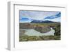 River Bend before the Torres Del Paine National Park, Patagonia, Chile, South America-Michael Runkel-Framed Photographic Print