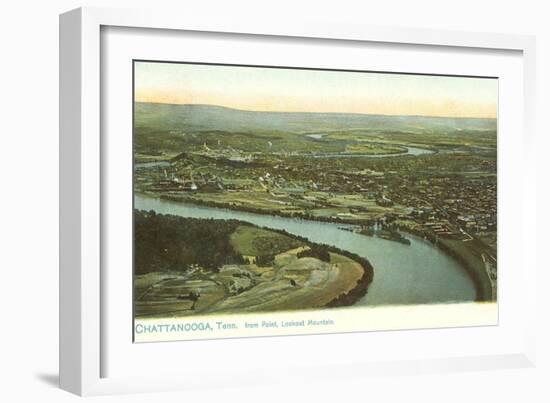 River Bend, Chattanooga, Tennessee-null-Framed Art Print