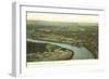 River Bend, Chattanooga, Tennessee-null-Framed Art Print