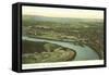 River Bend, Chattanooga, Tennessee-null-Framed Stretched Canvas