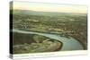 River Bend, Chattanooga, Tennessee-null-Stretched Canvas