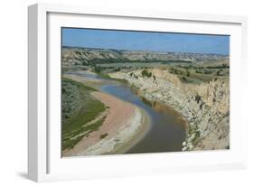 River Bend in the Roosevelt National Park, North Dakota, Usa-Michael Runkel-Framed Photographic Print