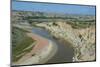 River Bend in the Roosevelt National Park, North Dakota, Usa-Michael Runkel-Mounted Photographic Print