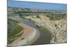 River Bend in the Roosevelt National Park, North Dakota, Usa-Michael Runkel-Mounted Photographic Print