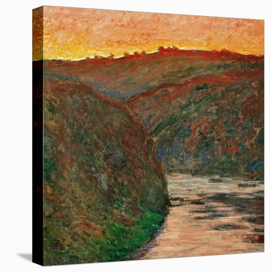 River Bend-Claude Monet-Stretched Canvas